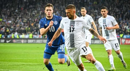 Футболдан Қазақстан құрамасы Словениядан 1:2 есебімен жеңіліп қалды