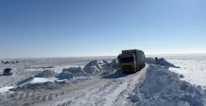 Ақтөбе облысында Самара-Шымкент тас жолында көлік қозғалысы қайта ашылды