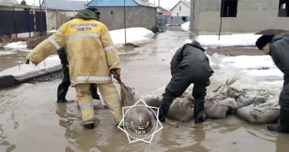 Қостанай облысының су басқан аймақтарында төтенше жағдай жарияланды