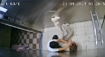 Ақтауда әйелін балаларының көзінше ұрған ер адам уақытша ұстау изоляторына қамалды