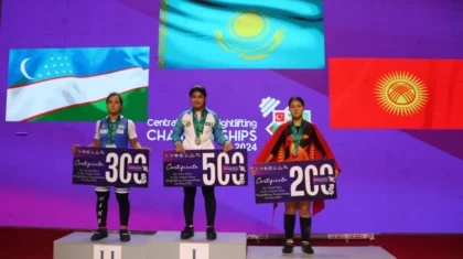 Қазақстандық жас ауыр атлеттер рекорд орнатты