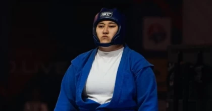 Қазақстандық спортшы қыз жауынгерлік самбодан әлем чемпионы атанды