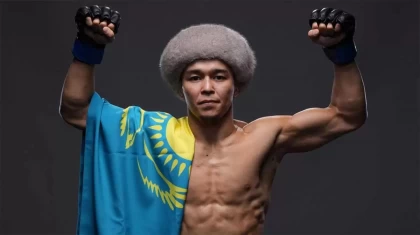 Асу Алмабаев UFC-дің чемпиондық белбеуі үшін жұдырықтасқан спортшымен жекпе-жекке шығады