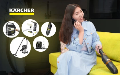 Журналист Kärcher-дің шектеулі топтамасына кіретін шаңсорғыштары мен тазалық құрылғыларын сынап көрді