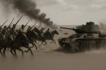 "Жалаң қылышпен танктерге қарсы соғысқан": Екінші дүниежүзілік соғыс кезінде жойылып кеткен 106-шы атты әскери дивизия туралы не білеміз