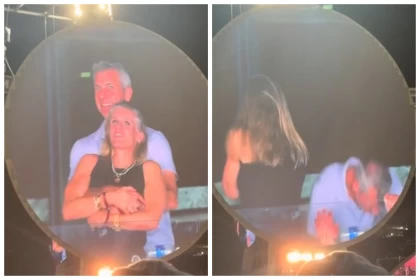 Белгілі миллиардер концерт кезінде көңілдесімен ұсталып қалды