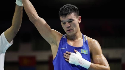 Абылайхан Жүсіпов әлем чемпионатындағы алғашқы жекпе-жегінде жеңіске жетті