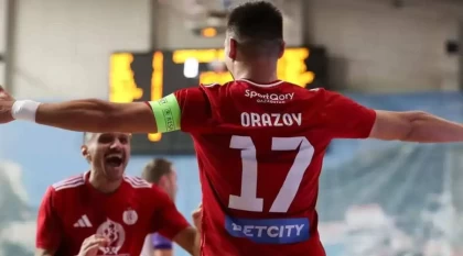 "Қайрат" футзалшылары Чемпиондар лигасындағы алғашқы ойынында жеңіске жетті