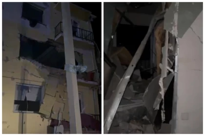 Түркістан облысында газ жарылып, үш қабатты үйді тас-талқан етті (видео)