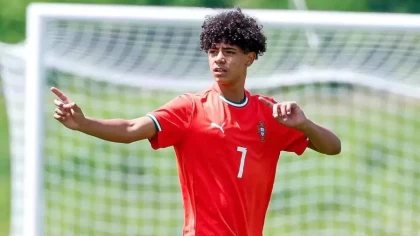 Криштиану Роналдудың ұлы Португалия сапында алғаш рет алаңға шықты