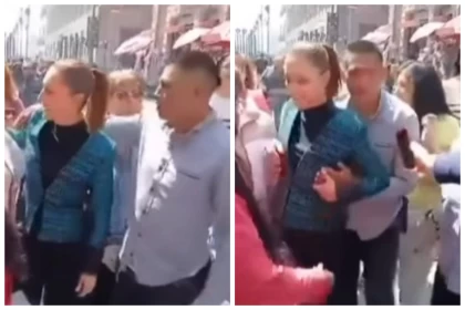 Мексика президентін іс шара кезінде ер адам құшақтап, сүймек болды (видео)