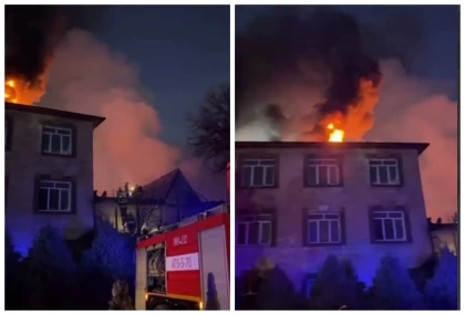 Алматыда "Перзент" қайырымдылық балалар үйінде өрт шықты