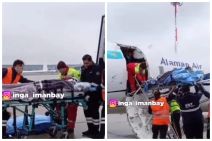 Әскерде басынан жарақат алған сарбаз Ербаян Мұхтар Түркиядағы емін аяқтап, Астанаға оралды