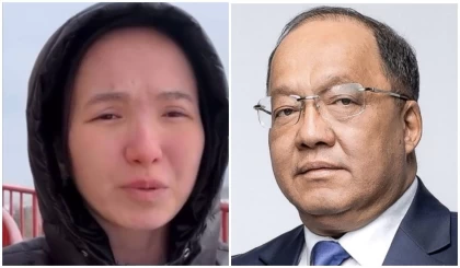 Экс-депутат Төлеутай Рақымбековтің өгей қызы әкесі үйін тартып алғанын айтып, көмек сұрады