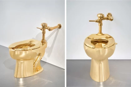 "Америка" атты алтын унитаз Sotheby’s аукционында 6 млрд теңгеге сатылды