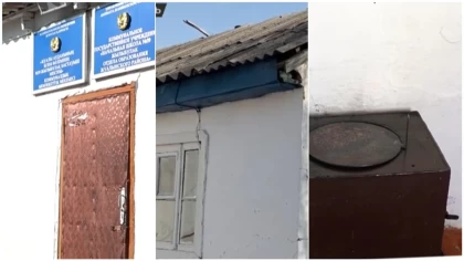 "Шатыры құлап, қабырғалары жарылған": Жамбыл облысында оқушылар 70 жыл бұрын салынған тұрғын үйде білім алып жүр