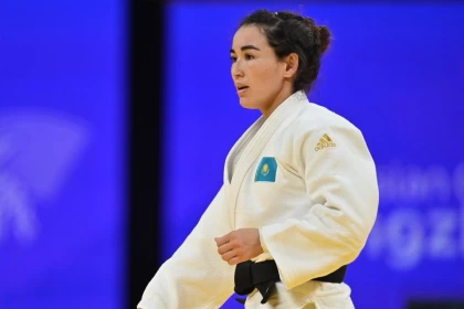 Дзюдошы Абиба Әбужақынова Абу-Дабидегі Гранд-Слам турнирде жеңіліп қалды