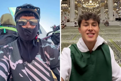 8 мың шақырым: Шымкенттік жігіт Мәдина қаласына велосипедпен жетті