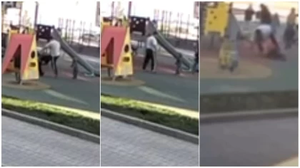 Алматыдағы "Каспий" тұрғын үй кешенінде баланы тепкен ер адам ұсталып, қылмыстық іс қозғалды