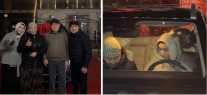 15 миллион теңгенің көлігі: Олимпиада чемпионы Елдос Сметов жұбайына жол талғамайтын көлік сыйлады