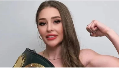 Ангелина Лукас қарсыласын нокаутқа түсіріп, WBF нұсқасы бойынша әлем чемпионы атанды
