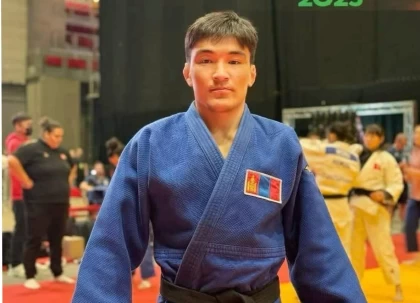 Моңғолиядағы қазақ дзюдошы Ёолк Кадербек жылдың үздік спортшысы атағын жеңіп алды