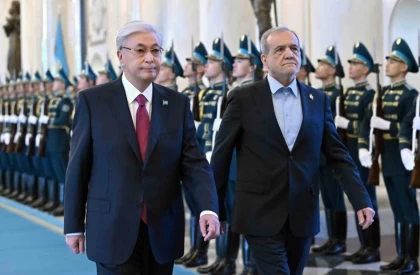 Қазақстанға ресми сапармен Иран президенті келді