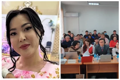 Айзат Жұманованың күйеуі әкесінің көлігінде асылып қалмақ болған