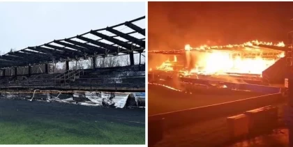 15 жасқа толмаған  футбол жанкүйері стадионды өртеп жіберді