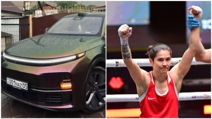 Назым Қызайбай олимпиадалық жүлде үшін сыйға алған көлігін сатуға қойды