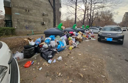 Алматыда қоқыс контейнерлерін ауыстыру жобасы бюджетке 6 миллиард теңгеден астам шығын әкелді