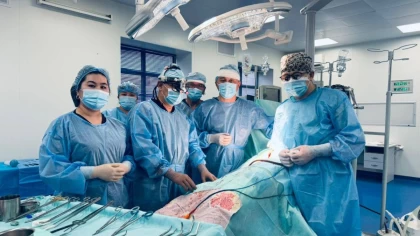 Дәрігерлер қан қысымы жоғары болған қазақстандыққа өз бүйрегін өзіне трансплантациялады