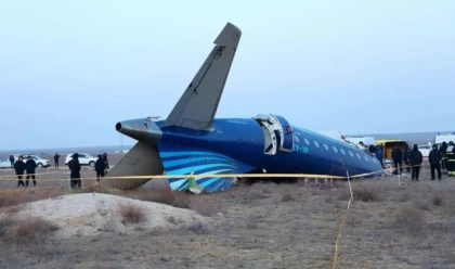 Сараптамада жарылғыш заттардың іздері анықталмаған: Ақтау маңындағы AZAL ұшағының апатына қатысты тергеу туралы аралық хабарлама жарияланды