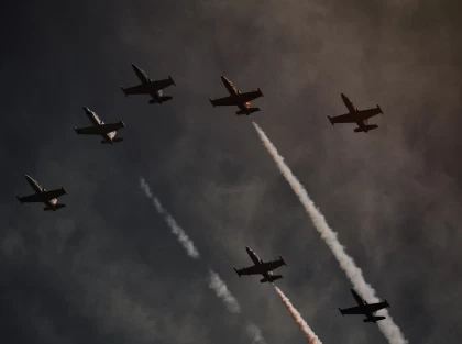 Ресейдің стратегиялық бомбалаушы әуе кемесінің ұшуына байланысты НАТО әскери ұшақтарын әуеге көтерді