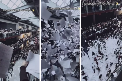 "Мұның бәрін кім жинайды?" Желіде SDU университетінің ерекше дәстүрі қызу талқыға түсті