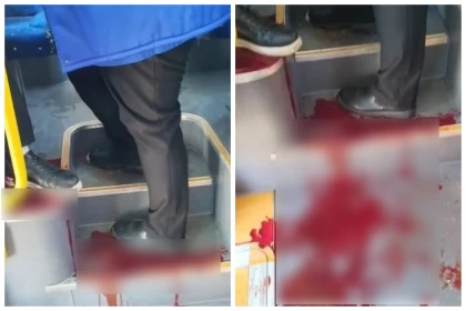 Теміртауда автобуста 18 жастағы жігітті пышақтап кетті (видео)