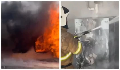 Ақмола облысында №7 мектеп қазандығы жарылып, өрт шықты