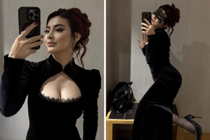 "Шынайы бет-бейнесі ашылды": Төсі ашық көйлек киіп суретке түскен блогер Эммануэлла Науызбаева сынның астында қалды