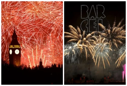 "Жарықтандырылған опера, отшашу мен аза тұту": Әлем елдері жаңа жылды қалай қарсы алды