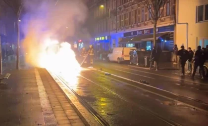 Германияда Жаңа жыл түніндегі отшашулардан 35 полицей жарақат алып, 430 адам тұтқындалды