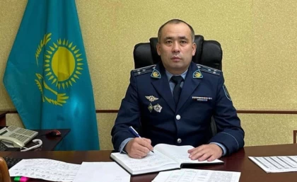 Шымкентте аудандық полиция басқармасының басшысы 20 миллион теңге пара алды деген күдікпен ұсталды