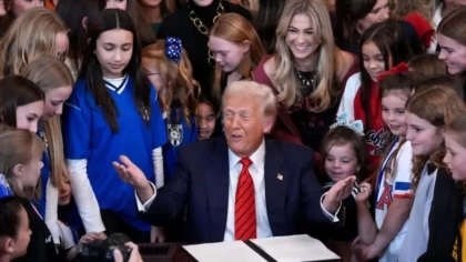 Трамп трансгендер спортшылардың әйелдер жарысына қатысуына тыйым салды