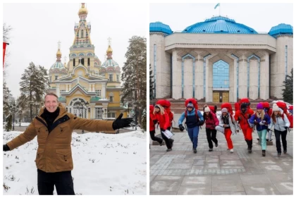 Францияның телешоуында Алматының көрікті жерлері көрсетілді