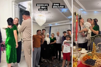 "Төрт көзіміз түгел": Гүлзира Айдарбекова келіні Жұлдыз бен оның ата-анасын қонаққа шақырды