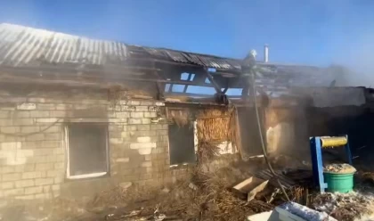Павлодар облысында көп балалы отбасының үйі өртеніп, екі бала қаза тапты