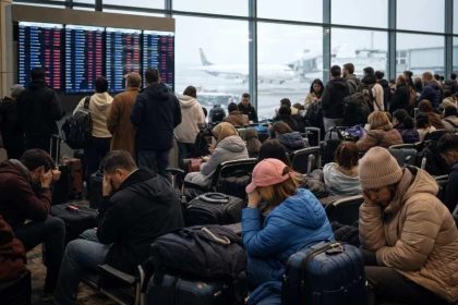 "Екі күн бойы осында қалып қойдық": Жолаушылар Атырау әуежайында рейстердің кешіктіріліп жатқанына шағымданды