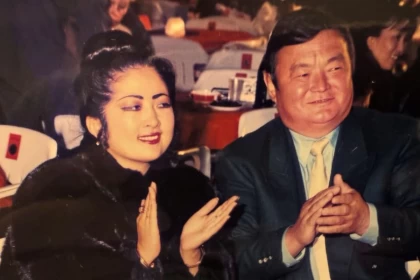 "Заманбегім Заңғарым": Мақпал Жүнісова марқұм жолдасымен түскен естелік суреттерін бөлісті