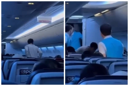 "Бозарып, суық тер басқан": Қарағандылық студент ұшақта жолаушының өмірін құтқарып қалды