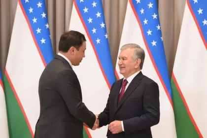 Геннадий Головкин Өзбекстан президентімен кездесті