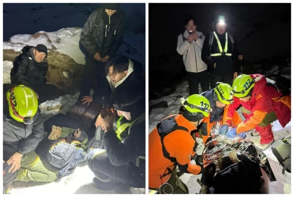 Алматыда 3500 метр биіктікте тауға шыққан қытайлық әйел өлім аузынан қалды